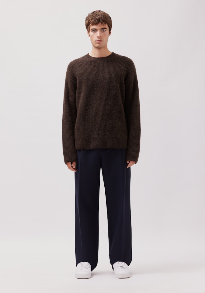 Oversized Pull-over Mélange uni dans Marron | Boutique en ligne Seidensticker