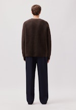 Oversized Pullover Einfarbig meliert in Braun |  Seidensticker Onlineshop