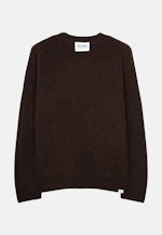 Oversized Pullover Einfarbig meliert in Braun |  Seidensticker Onlineshop