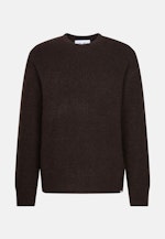 Oversized Pullover Einfarbig meliert in Braun |  Seidensticker Onlineshop