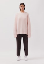 Oversized Pullover Einfarbig meliert in Rosa |  Seidensticker Onlineshop