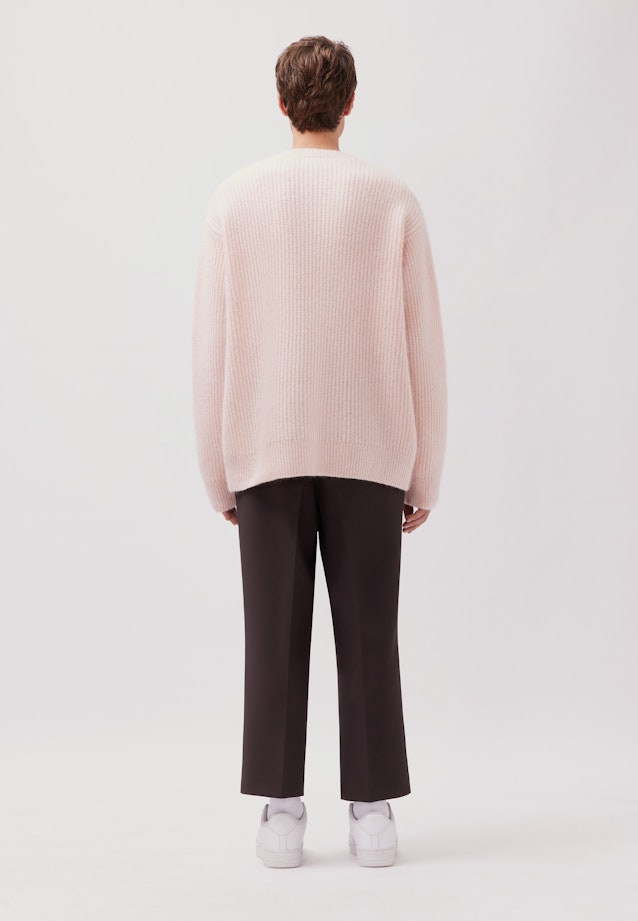 Oversized Pullover Einfarbig meliert in Rosa |  Seidensticker Onlineshop