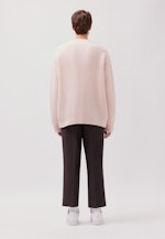 Oversized Pullover Einfarbig meliert in Rosa |  Seidensticker Onlineshop