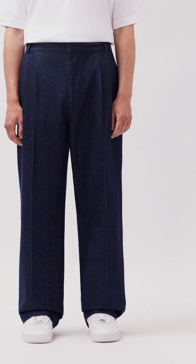 Oversized Chino Denim in Dunkelblau |  Seidensticker Onlineshop