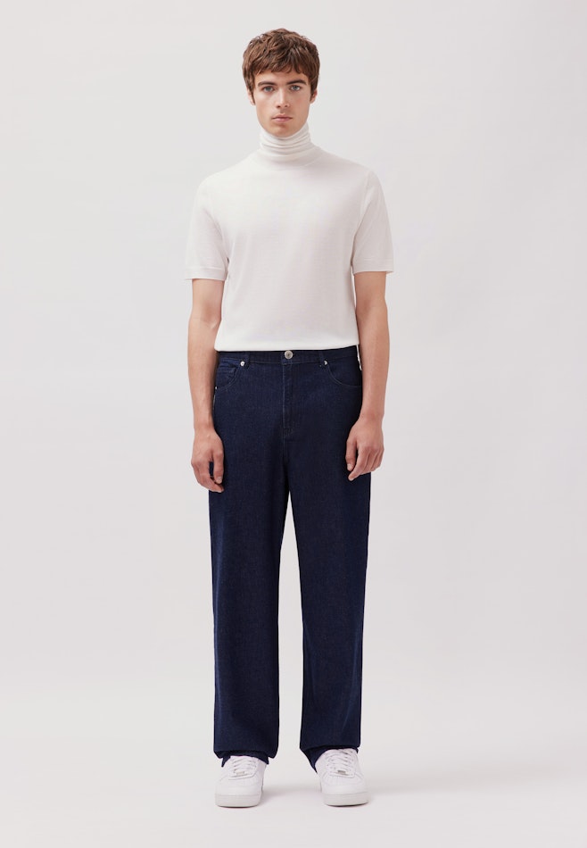Regular 5-Pocket Denim Denim in Dunkelblau | Seidensticker Onlineshop