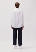 Oversized Fashion-Hemd Gestreift in Weiß |  Seidensticker Onlineshop