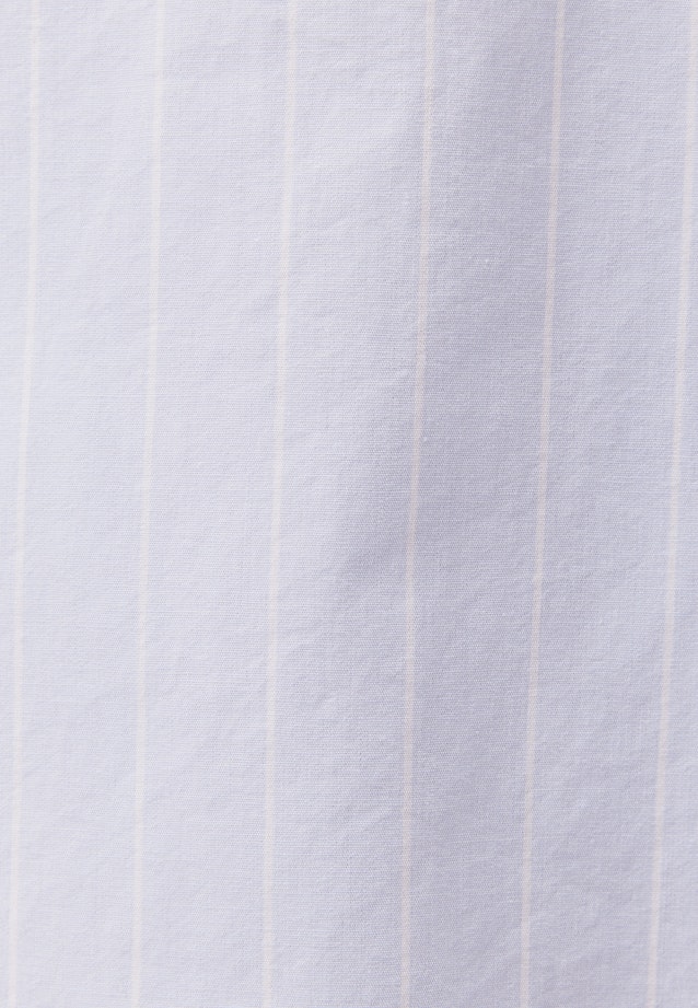 Oversized Fashion-Hemd Gestreift in Hellblau |  Seidensticker Onlineshop