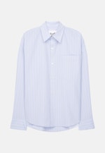 Oversized Fashion-Hemd Gestreift in Hellblau |  Seidensticker Onlineshop