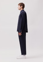 Oversized Fashion-Hemd Uni in Dunkelblau |  Seidensticker Onlineshop