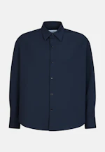 Oversized Boxy Overshirt in Dunkelblau |  Seidensticker Onlineshop