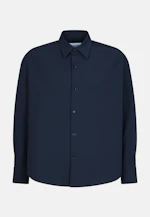 Oversized Boxy Overshirt in Dunkelblau |  Seidensticker Onlineshop