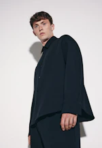 Oversized Boxy Overshirt in Schwarz |  Seidensticker Onlineshop