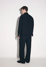 Oversized Boxy Overshirt in Schwarz |  Seidensticker Onlineshop