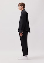 Oversized Fashion-Hemd Uni in Schwarz |  Seidensticker Onlineshop