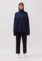 Oversized Pullover in Dunkelblau |  Seidensticker Onlineshop