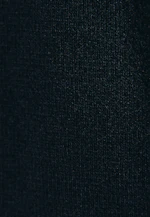 Stand Collar Sweater with Cashmere in Schwarz |  Seidensticker Onlineshop