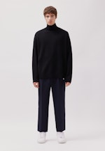 Oversized Pullover Uni in Schwarz |  Seidensticker Onlineshop