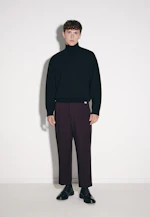 Pull à col montant avec cachemire in Noir |  Seidensticker Onlineshop