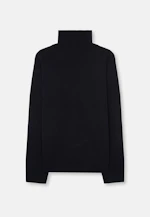 Pull à col montant avec cachemire in Noir |  Seidensticker Onlineshop