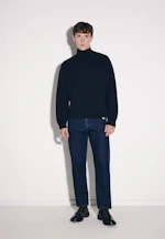 Pull à col montant avec cachemire in Bleu Foncé |  Seidensticker Onlineshop