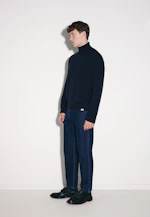 Pull à col montant avec cachemire in Bleu Foncé |  Seidensticker Onlineshop