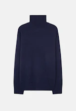 Pull à col montant avec cachemire in Bleu Foncé |  Seidensticker Onlineshop
