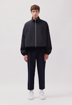 Oversized Jacke Uni in Schwarz |  Seidensticker Onlineshop