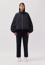 Oversized Jacke Uni in Schwarz |  Seidensticker Onlineshop