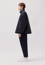 Oversized Jacke Uni in Schwarz |  Seidensticker Onlineshop