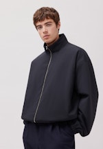 Oversized Jacke Uni in Schwarz |  Seidensticker Onlineshop