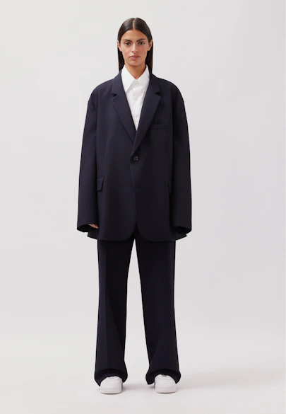 Blazer Uni in Bleu Foncé |  Seidensticker Onlineshop