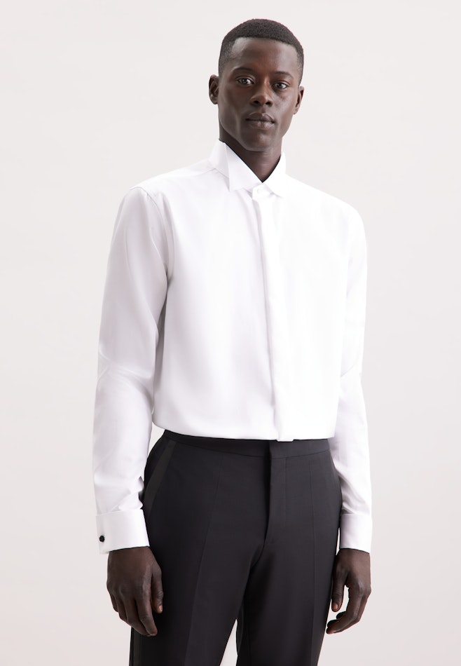 Regular Business Hemd Uni in Weiß | Seidensticker Onlineshop