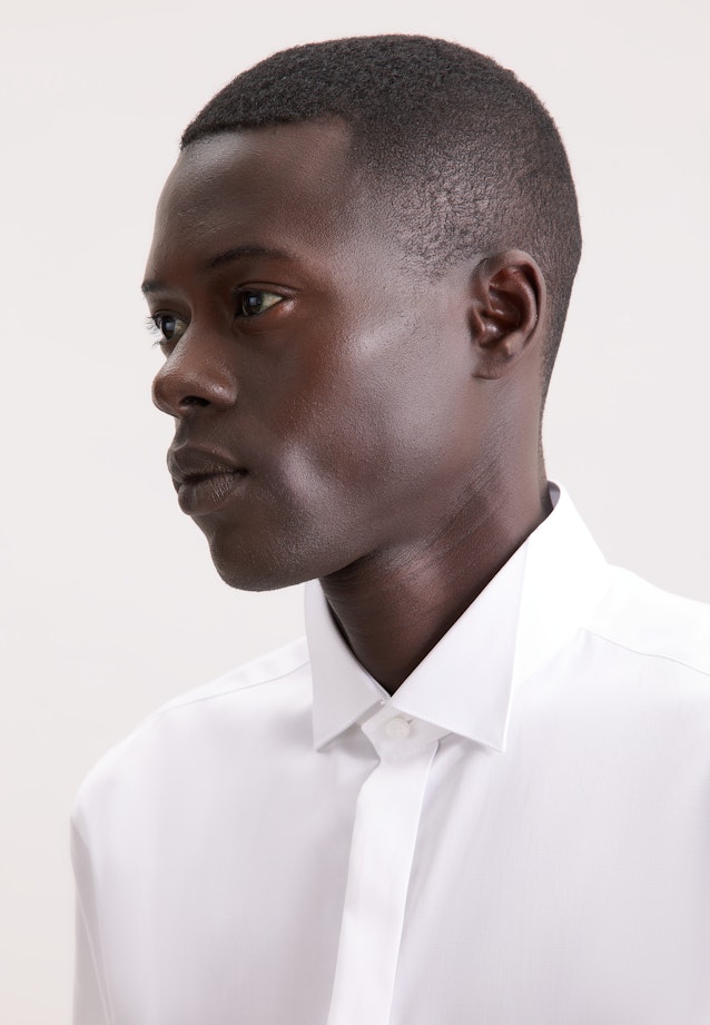 Regular Business Hemd Uni in Weiß |  Seidensticker Onlineshop