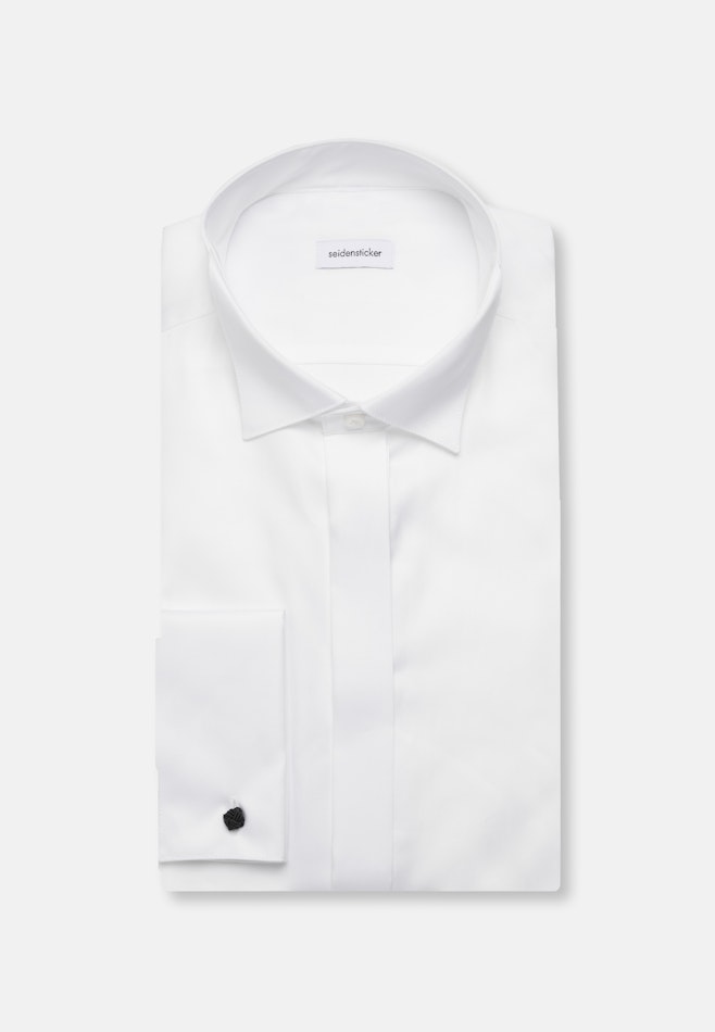 Regular Chemise d'affaires Uni dans Blanc | Boutique en ligne Seidensticker