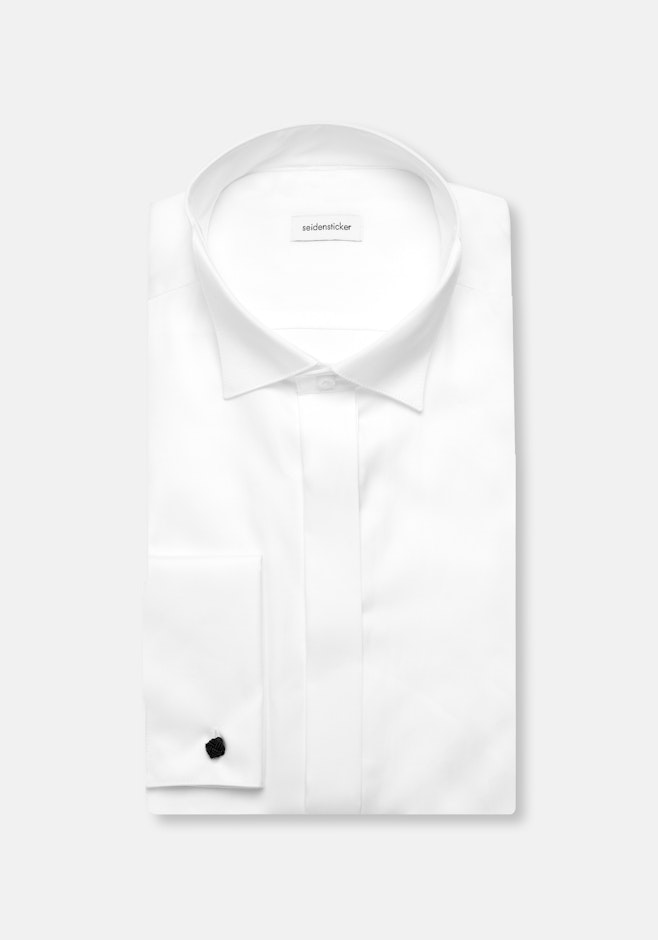 Regular Chemise d'affaires Uni dans Blanc | Boutique en ligne Seidensticker