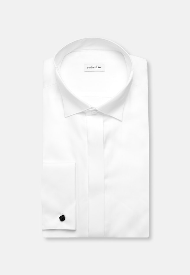 Regular Chemise d'affaires Uni dans Blanc | Boutique en ligne Seidensticker