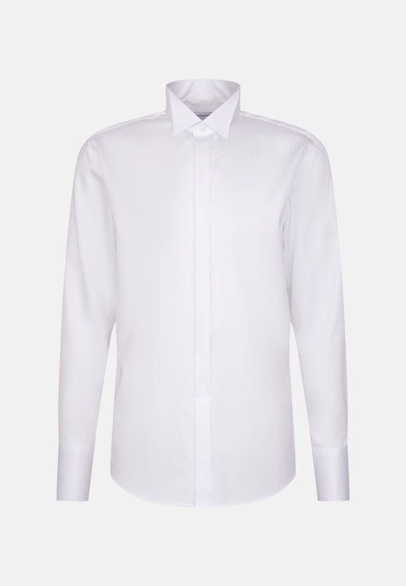 Regular Business Hemd Uni in Weiß |  Seidensticker Onlineshop