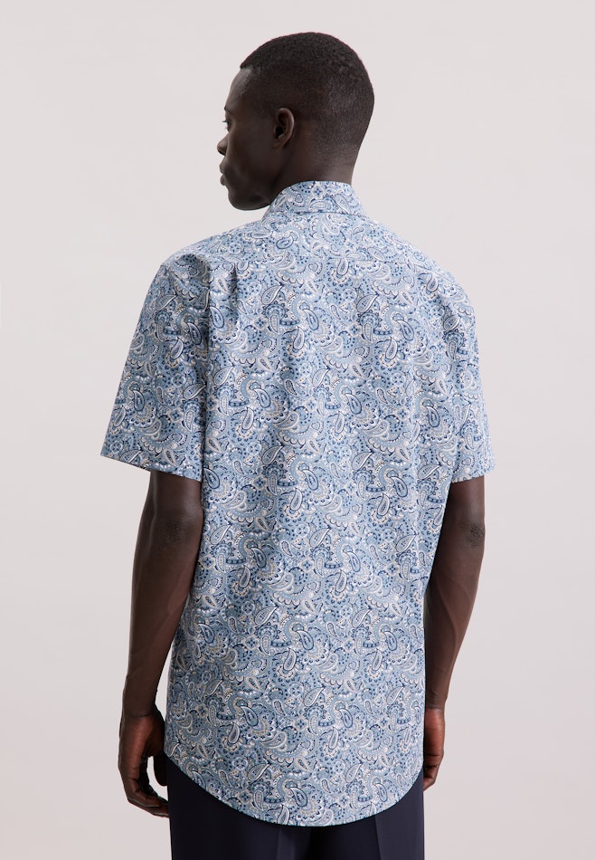 Regular Chemise d'affaires Imprimé dans Vert | Boutique en ligne Seidensticker