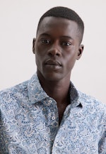 Regular Chemise d'affaires Imprimé in Vert |  Seidensticker Onlineshop