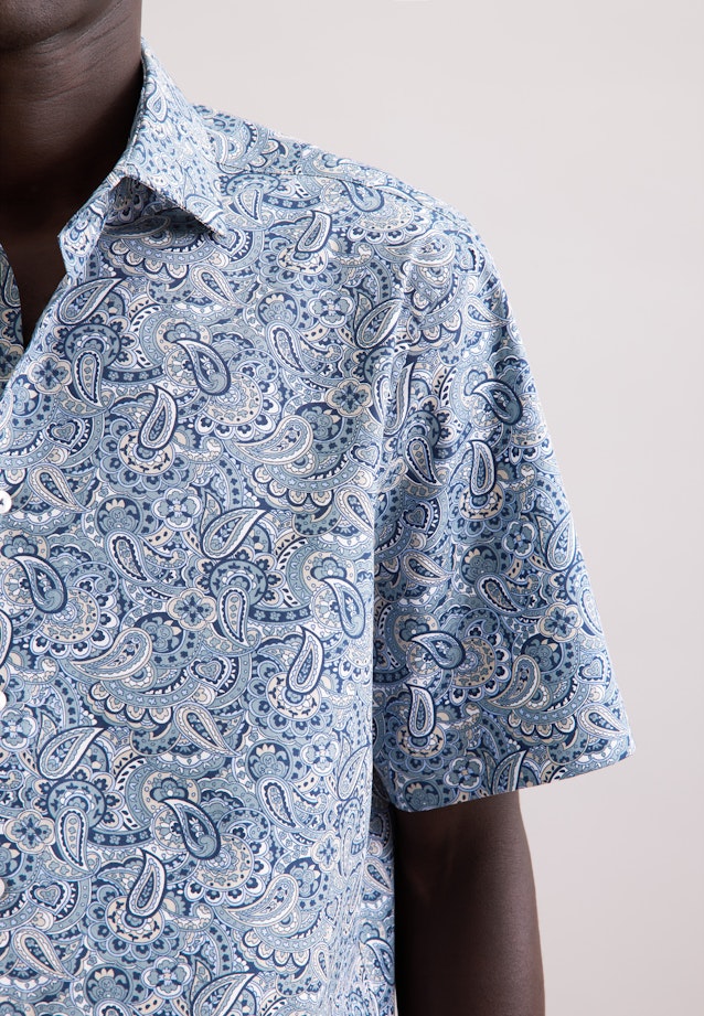 Regular Chemise d'affaires Imprimé in Vert |  Seidensticker Onlineshop