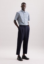 Regular Chemise d'affaires Imprimé in Vert |  Seidensticker Onlineshop