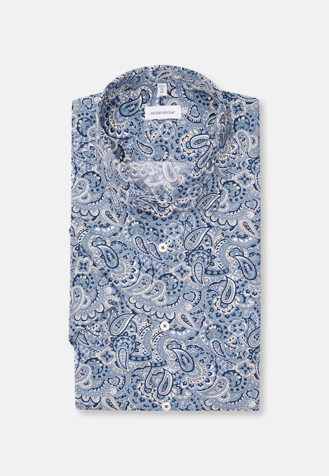 Regular Business Hemd Druck in Grün | Seidensticker Onlineshop