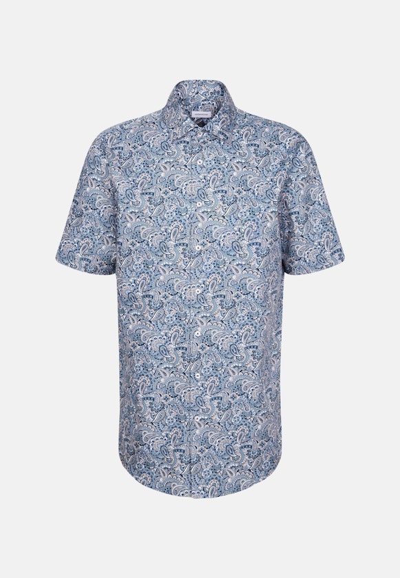 Regular Chemise d'affaires Imprimé in Vert |  Seidensticker Onlineshop