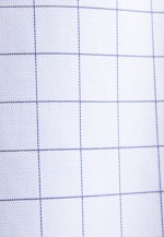 Slim Business shirt Check in Mittelblau |  Seidensticker Onlineshop