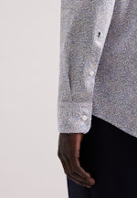 Slim Chemise d'affaires Floral in Bleu Moyen |  Seidensticker Onlineshop