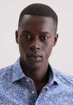 Slim Business shirt Paisley in Dunkelblau |  Seidensticker Onlineshop