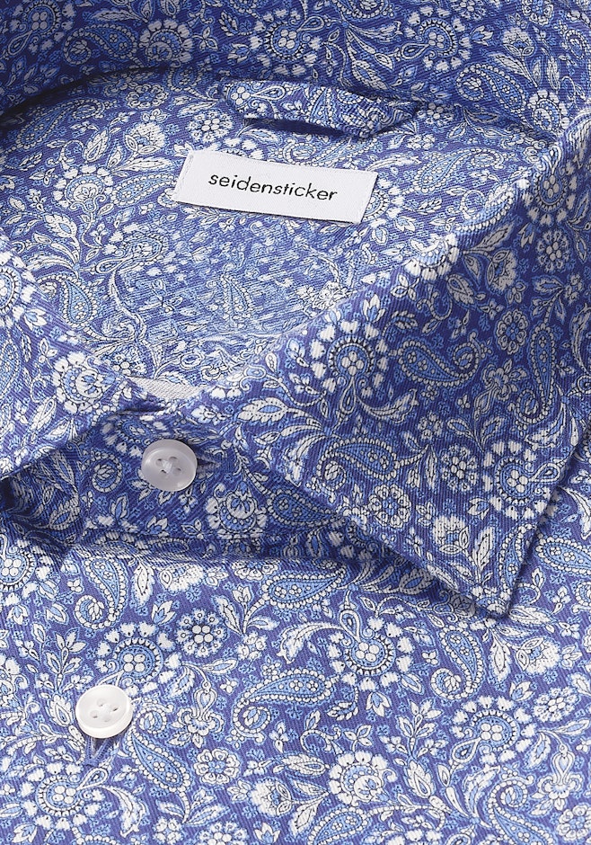 Slim Chemise d'affaires Paisley dans Bleu Foncé | Boutique en ligne Seidensticker