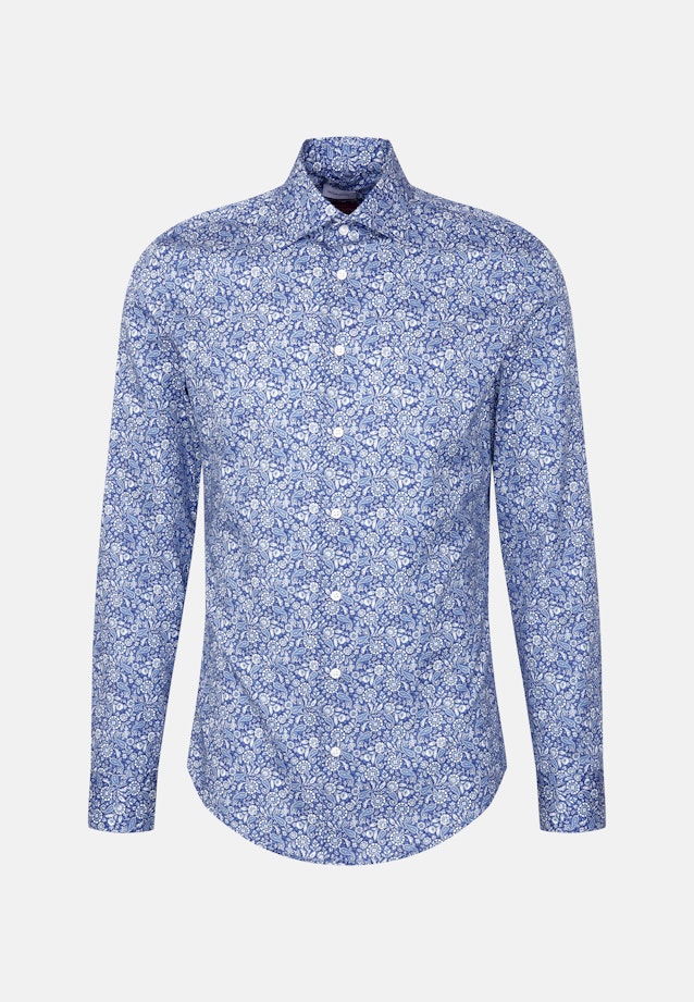 Slim Business shirt Paisley in Dunkelblau |  Seidensticker Onlineshop