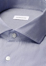 Regular Business Hemd Druck in Dunkelblau |  Seidensticker Onlineshop