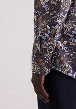 Regular Business shirt Floral in Braun |  Seidensticker Onlineshop
